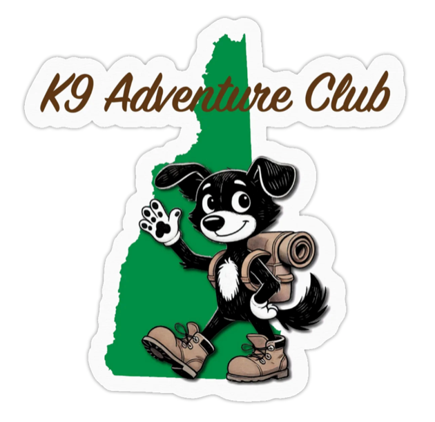 K9 Adventure Club NH Bumper Sticker